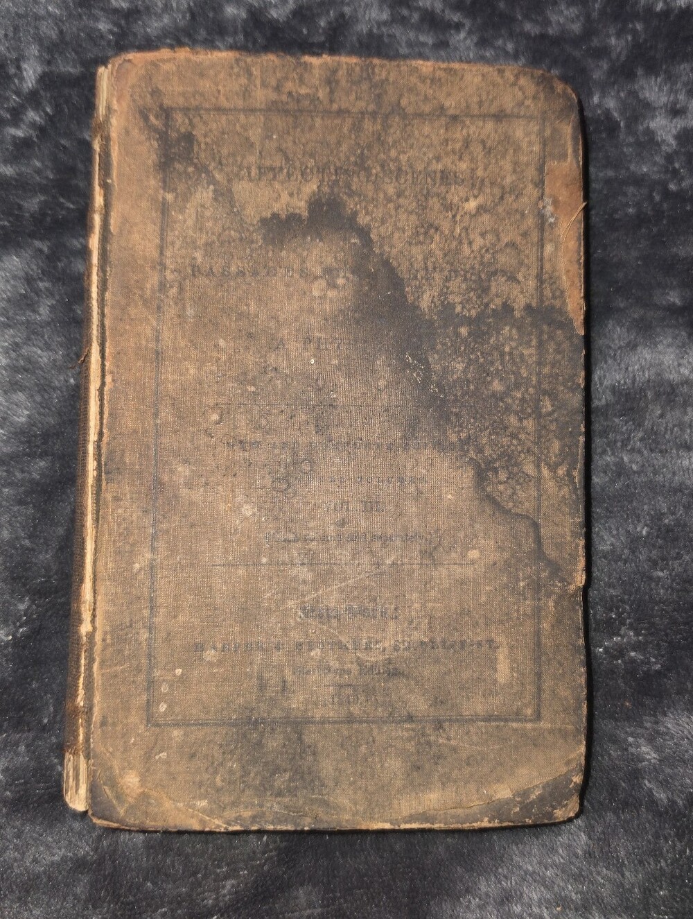 DIARY OF A LATE PHYSICIAN Vol 3 Samuel Warren/Dark Academia Antique 1839 Book!